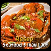 Resep Seafood & Ikan Laut ポスター