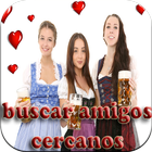 آیکون‌ Buscar Amigos Cercanos Chat