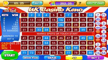 World Casino - Free Keno Games captura de pantalla 3