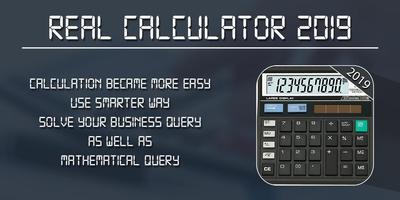 Poster Real Calculator 2019