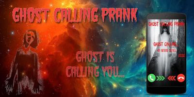 Ghost Calling Prank-poster