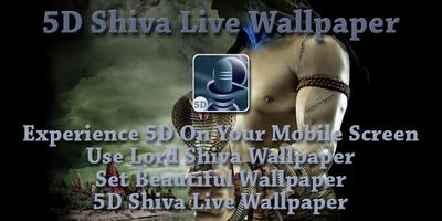 5D Shiva Live Wallpaper पोस्टर