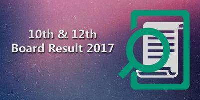 10th & 12th Board Result 2017-poster