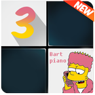 Bart Piano Tiles : Fire up 3 icône