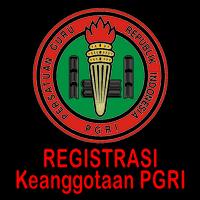 Registrasi Anggota PGRI plakat