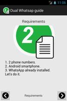 Dual Whatsap guide screenshot 1