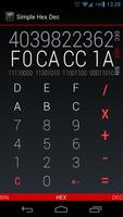 Simple Hex Dec Converter screenshot 1