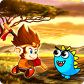 Angry Champ Kong In Jungle