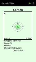 Periodic Table capture d'écran 2