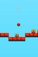 Red Bouncing Ball Jump Spikes imagem de tela 2