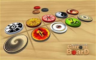Carrom Board Multiplayer Game capture d'écran 3