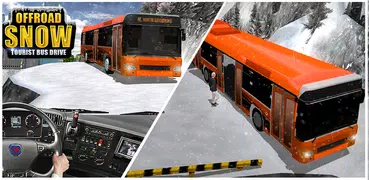 Offroad Snow Tourist Bus Drive