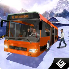 Скачать Offroad Snow Tourist Bus Drive APK