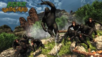 Apes Gang at War Affiche