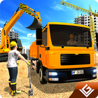 Construir Ciudad Construcción icono