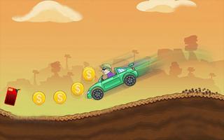 Hill Climb Car 2D تصوير الشاشة 1