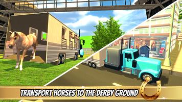 Transporter Truck Horse Stunts screenshot 1