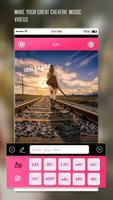 Photo Video Maker with Music - Slideshow Maker Affiche