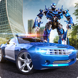 Robot Hero Police Car Transform simgesi