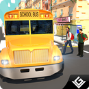 Urban City Schoolbus Driver 3D APK