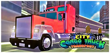 City Cargo Truck Transport 3D