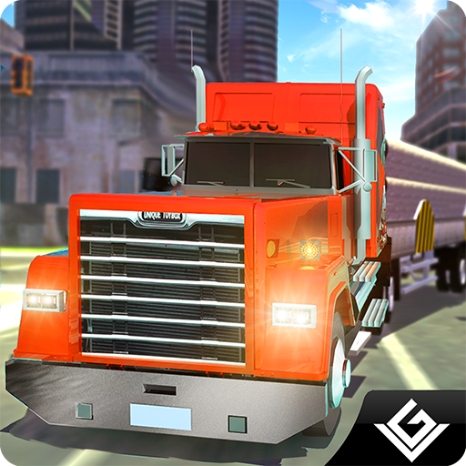 3D City Cargo Truck Transporte