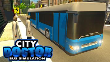 Stadt Doktor Bus Simulation 3D Plakat