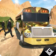 越野軍巴士駕駛員3D