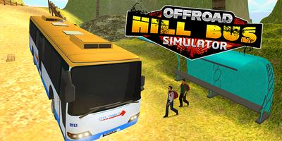 Offroad Colline Bus Simulator Affiche