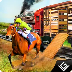 download Transporter Train Horse Racing APK