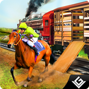 Transporter Train Horse Racing APK