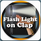 Flashlight on Clap icono