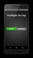 Flashlight on Clap captura de pantalla 1