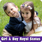 Girl & Boy Royal Status আইকন