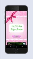 Girl & Boy Royal Status syot layar 2