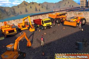 Road Construction Crane Sim capture d'écran 1