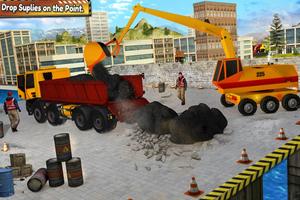 Road Construction Crane Sim capture d'écran 2