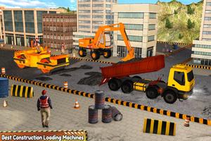 Road Construction Crane Sim capture d'écran 3