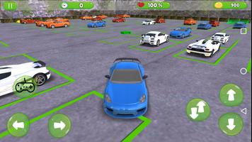 Luxury Prado Car Parking Games captura de pantalla 3