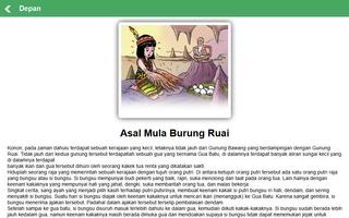 Cerita Rakyat Kalimantan Barat capture d'écran 3