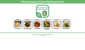 Resep Masakan Kalimantan Barat captura de pantalla 2