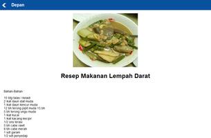 Resep Masakan Bangka Belitung capture d'écran 3