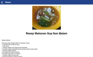 Resep Masakan Kepulauan Riau captura de pantalla 3