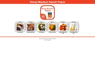 Resep Masakan Daerah Papua poster