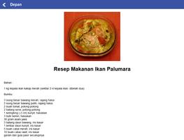 Resep Masakan Sulawesi Tengah imagem de tela 3