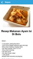 Resep Masakan Sulawesi Utara capture d'écran 1