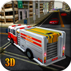 911 Fire Truck Rescue Sim 3D-icoon