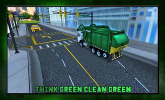 Garbage Truck Driver Simulator capture d'écran 3