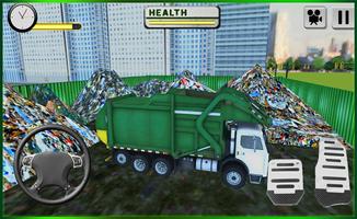 Garbage Truck Driver Simulator capture d'écran 1