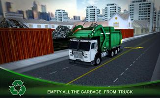 Garbage Truck Driver Simulator capture d'écran 2